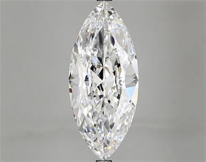 Picture of Natural Diamond 3.52 Carats, Marquise with  Cut, D Color, IF Clarity and Certified by GIA