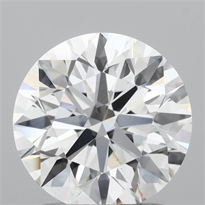 Picture of Lab Grown Diamond 1.55 Carats, Round with Ideal Cut, E Color, VS1 Clarity and Certified by IGI