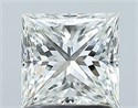 Diamante Natural 1.25 quilates, Princesa , Color H, claridad VVS2 y certificado GIA