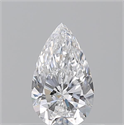 Natural Diamond 0.51 Carats, Pear with  Cut, D Color, VS1 Clarity and Certified by GIA