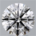 Del inventario de diamantes de laboratorio, 3.01 quilates, Redondo , Color F, claridad VVS2 y certificado IGI