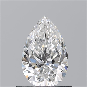 Foto Diamante Natural 0.70 quilates, De pera , Color F, claridad VS2 y certificado GIA de
