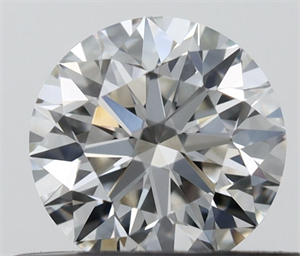 Foto Diamante Natural 0.42 quilates, Redondo , Color G, claridad VVS1 y certificado IGI de