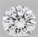 Del inventario de diamantes de laboratorio, 3.39 quilates, Redondo , Color D, claridad IF y certificado IGI