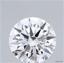 Lab Grown Diamond 2.01 Carats, Round with Ideal Cut, D Color, VVS2 Clarity and Certified by IGI
