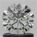 Diamante Natural 0.90 quilates, Redondo , Color K, claridad VVS2 y certificado GIA