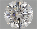 Lab Grown Diamond 2.03 Carats, Round with Excellent Cut, D Color, VVS1 Clarity and Certified by GIA
