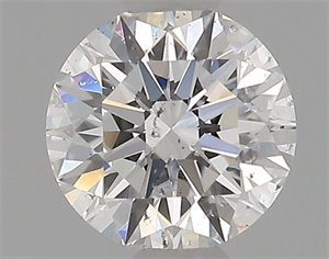 Picture of Natural Diamond 0.50 Carats, Round with Excellent Cut, E Color, SI2 Clarity and Certified by GIA