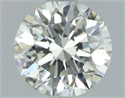 Natural Diamond 1.01 Carats, Round with Excellent Cut, I Color, SI1 Clarity and Certified by GIA