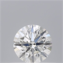 Natural Diamond 0.42 Carats, Round with Excellent Cut, G Color, IF Clarity and Certified by GIA