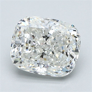 Picture of Natural Diamond 1.30 Carats, Cushion with  Cut, G Color, VVS1 Clarity and Certified by GIA