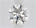 Lab Grown Diamond 1.01 Carats, Round with Excellent Cut, H Color, VVS2 Clarity and Certified by IGI