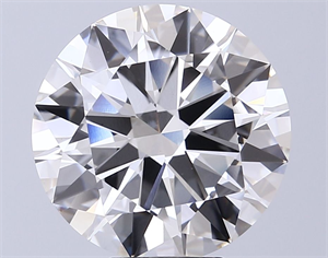 Picture of Lab Grown Diamond 8.10 Carats, Round with Excellent Cut, F Color, VVS2 Clarity and Certified by IGI