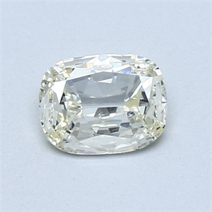 Foto Diamante Natural 0.54 quilates, Del cojín , Color N, claridad VS1 y certificado GIA de