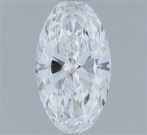 Picture of Natural Diamond 0.72 Carats, Oval with  Cut, D Color, SI2 Clarity and Certified by GIA