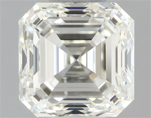 Picture of Natural Diamond 1.00 Carats, Asscher with  Cut, I Color, VVS2 Clarity and Certified by IGI