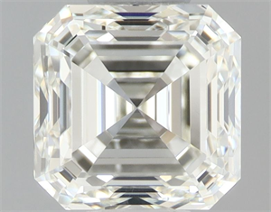 Picture of Natural Diamond 1.00 Carats, Asscher with  Cut, I Color, VVS2 Clarity and Certified by IGI