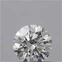Diamante Natural 0.42 quilates, Redondo , Color F, claridad VVS1 y certificado GIA