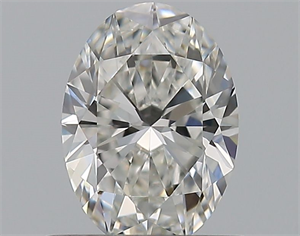 Picture of Natural Diamond 0.52 Carats, Oval with  Cut, F Color, VS1 Clarity and Certified by GIA