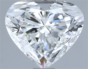Picture of Natural Diamond 2.01 Carats, Heart with  Cut, G Color, VS1 Clarity and Certified by IGI