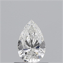Natural Diamond 0.51 Carats, Pear with  Cut, E Color, VS2 Clarity and Certified by GIA