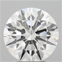 Lab Grown Diamond 3.51 Carats, Round with Ideal Cut, E Color, VS1 Clarity and Certified by IGI