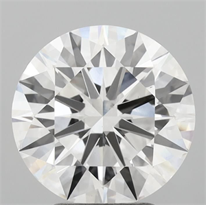 Picture of Lab Grown Diamond 3.51 Carats, Round with Ideal Cut, E Color, VS1 Clarity and Certified by IGI