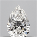 Diamante Natural 0.40 quilates, De pera , Color G, claridad VS1 y certificado IGI