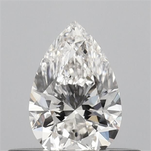 Foto Diamante Natural 0.40 quilates, De pera , Color G, claridad VS1 y certificado IGI de
