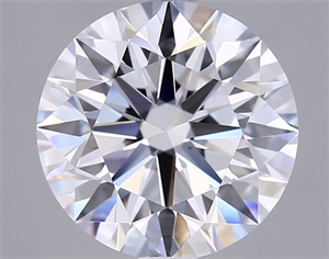 Picture of Lab Grown Diamond 2.52 Carats, Round with Ideal Cut, D Color, VVS1 Clarity and Certified by IGI