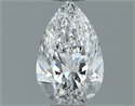 Natural Diamond 0.80 Carats, Pear with  Cut, G Color, VS1 Clarity and Certified by GIA