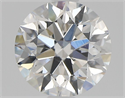 Diamante Natural 0.90 quilates, Redondo , Color G, claridad SI1 y certificado GIA