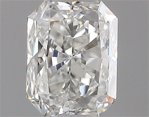 Picture of Natural Diamond 0.50 Carats, Radiant with  Cut, G Color, VS1 Clarity and Certified by GIA