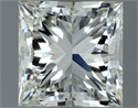 Natural Diamond 1.00 Carats, Princess with  Cut, J Color, VVS2 Clarity and Certified by IGI