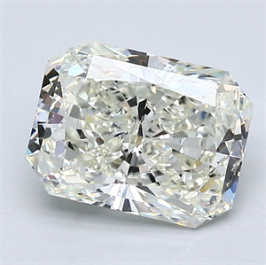 Picture of Natural Diamond 1.60 Carats, Radiant with  Cut, L Color, SI1 Clarity and Certified by GIA