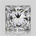 Diamante Natural 1.51 quilates, Princesa , Color H, claridad SI1 y certificado GIA