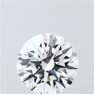 Picture of Lab Grown Diamond 1.50 Carats, Round with Ideal Cut, E Color, VVS2 Clarity and Certified by IGI