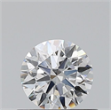 Diamante Natural 0.50 quilates, Redondo , Color D, claridad SI1 y certificado GIA