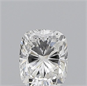 Natural Diamond 0.51 Carats, Cushion with  Cut, G Color, VVS2 Clarity and Certified by GIA