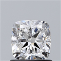 Diamante Natural 0.88 quilates, Del cojín , Color E, claridad VS1 y certificado GIA