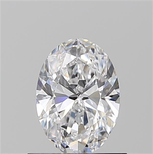 Picture of Natural Diamond 0.71 Carats, Oval with  Cut, D Color, VS2 Clarity and Certified by GIA