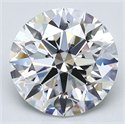 Diamante Natural 3.01 quilates, Redondo , Color G, claridad SI1 y certificado GIA