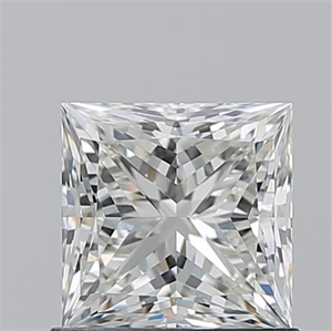 Picture of Natural Diamond 1.03 Carats, Princess with  Cut, J Color, VVS1 Clarity and Certified by GIA
