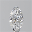 Natural Diamond 0.62 Carats, Marquise with  Cut, E Color, SI1 Clarity and Certified by GIA