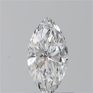 Picture of Natural Diamond 0.62 Carats, Marquise with  Cut, E Color, SI1 Clarity and Certified by GIA