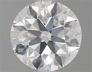 Picture of Natural Diamond 0.66 Carats, Round with Excellent Cut, E Color, SI2 Clarity and Certified by GIA