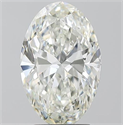 Diamante Natural 3.01 quilates, Ovalado , Color H, claridad VS1 y certificado GIA