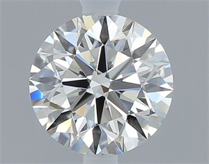 Foto Diamante Natural 0.53 quilates, Redondo , Color J, claridad VVS1 y certificado GIA de