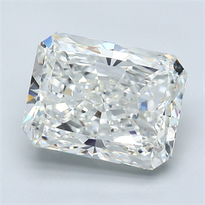Foto Diamante Natural 4.03 quilates, Radiante , Color I, claridad VS1 y certificado GIA de