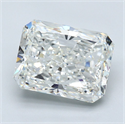 Diamante Natural 4.03 quilates, Radiante , Color I, claridad VS1 y certificado GIA